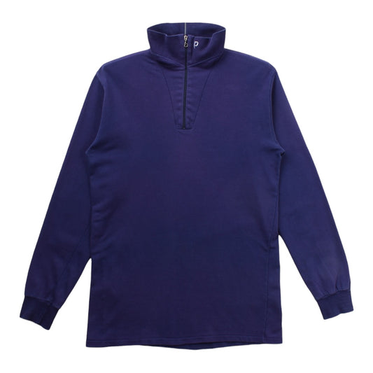 80s Benger sportswear cotton ski 1/4 zip small