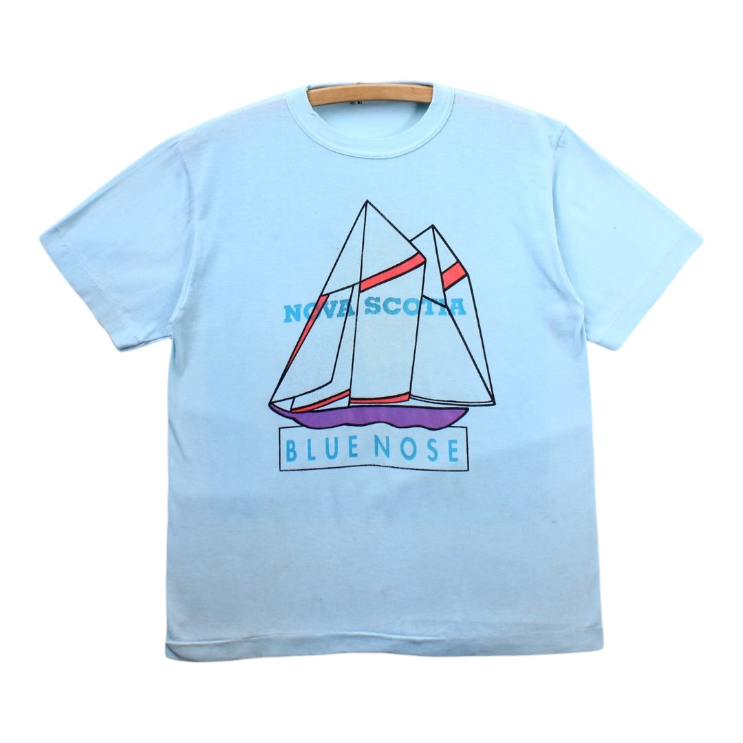 80s Novascotia blue nose tee Small