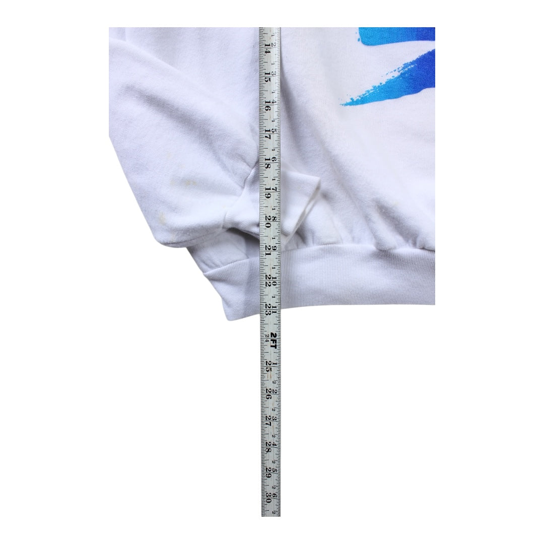 90s Japan air 1/4 zip XL