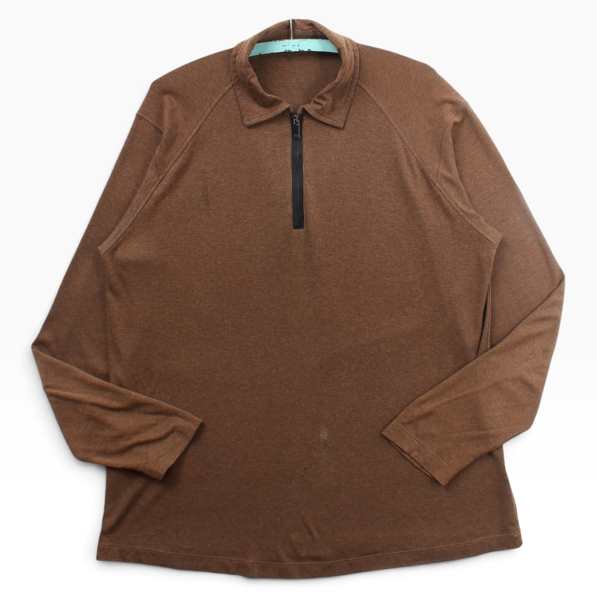 Zegna sport zip long sleeve polo M/L