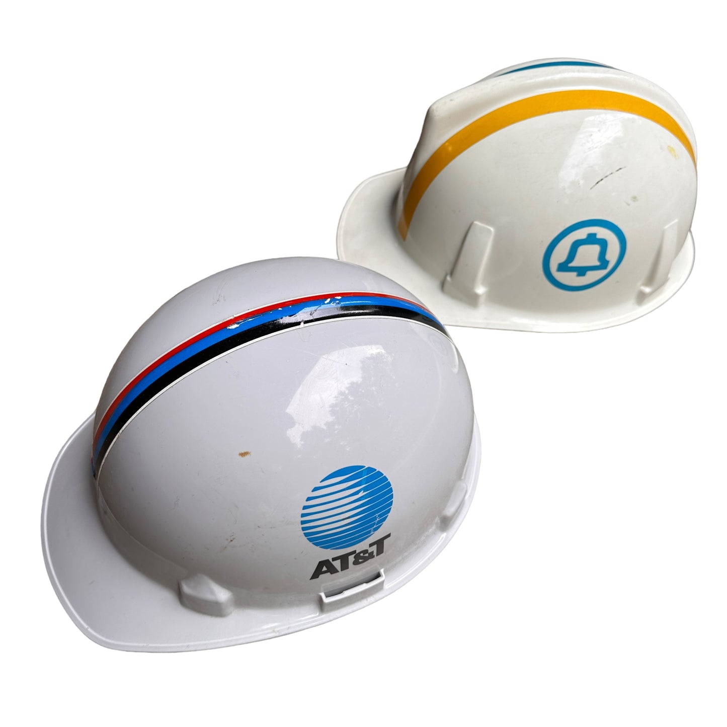 80s Hard hat at&t and bell telephone