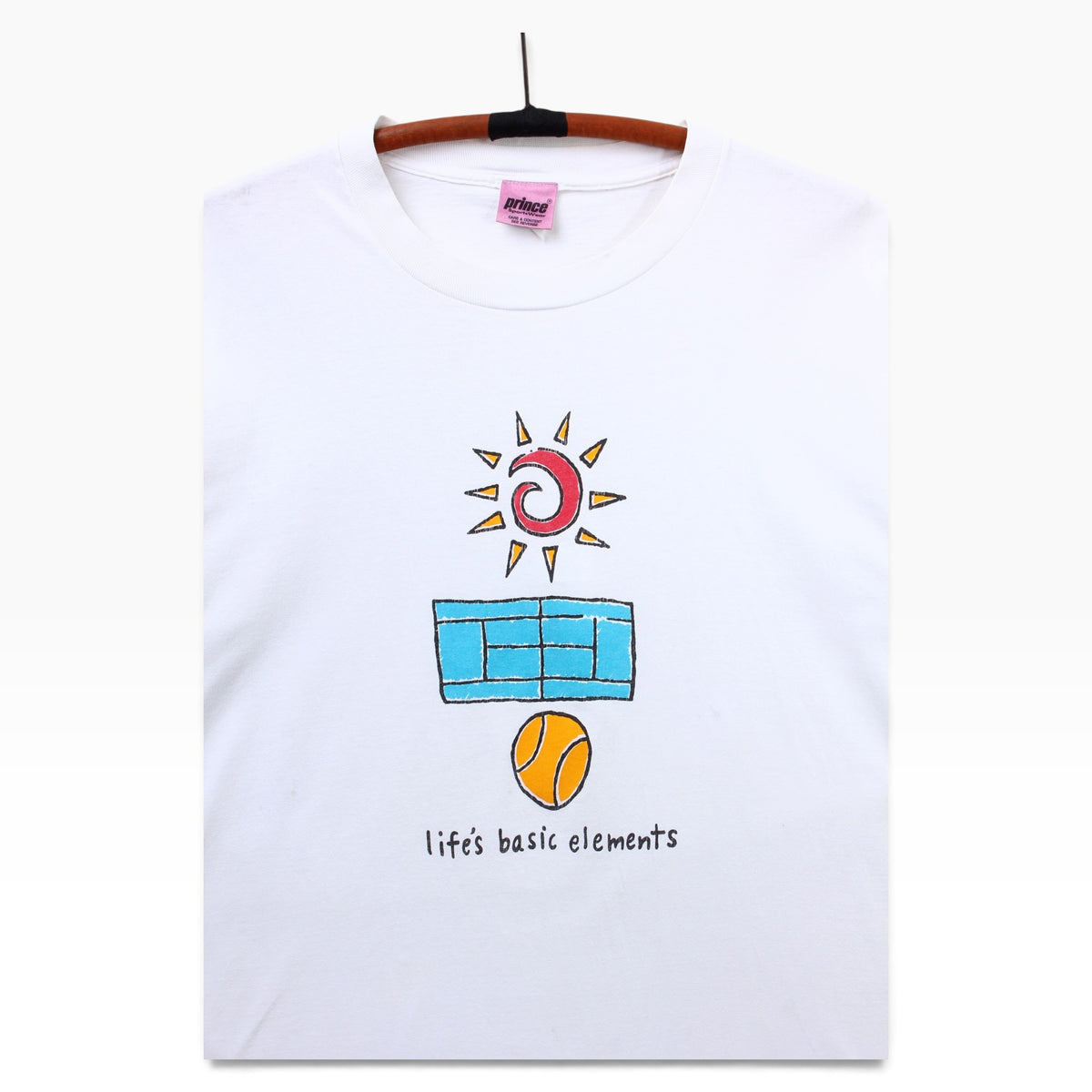 Life’s basic elements tennis tee prince medium