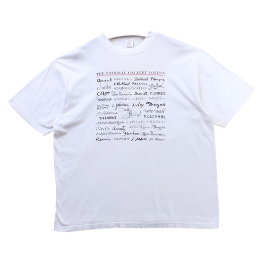 90s National gallery of london tee XL