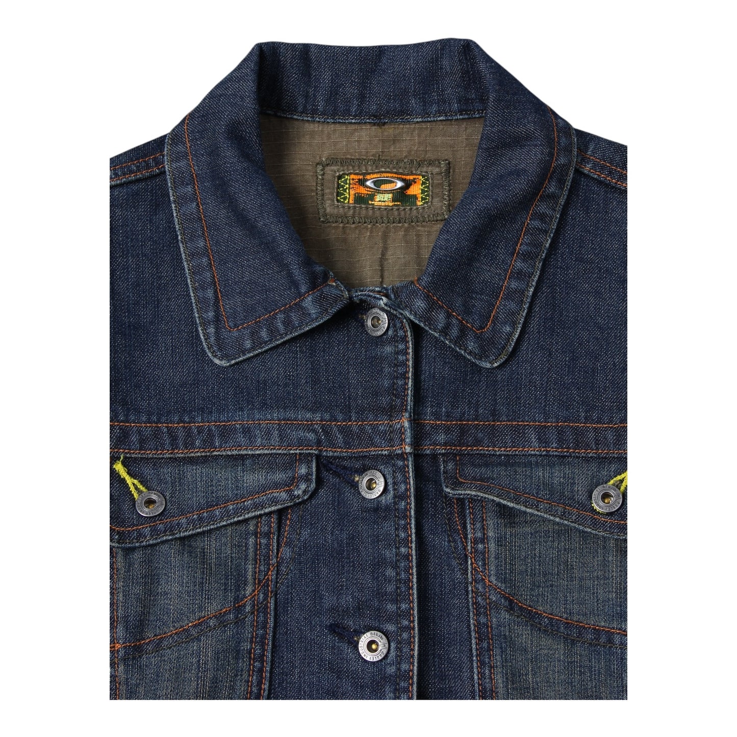 Y2K Oakley industrial denim women’s jacket