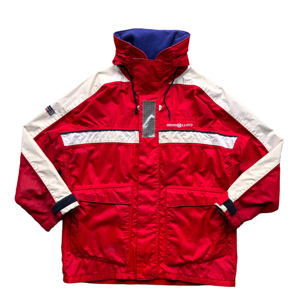 90s Henri loyd sailing jacket Large