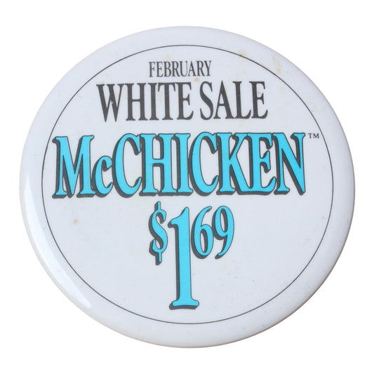 80s Mcdonald’s Pin Mcchicken 1.69