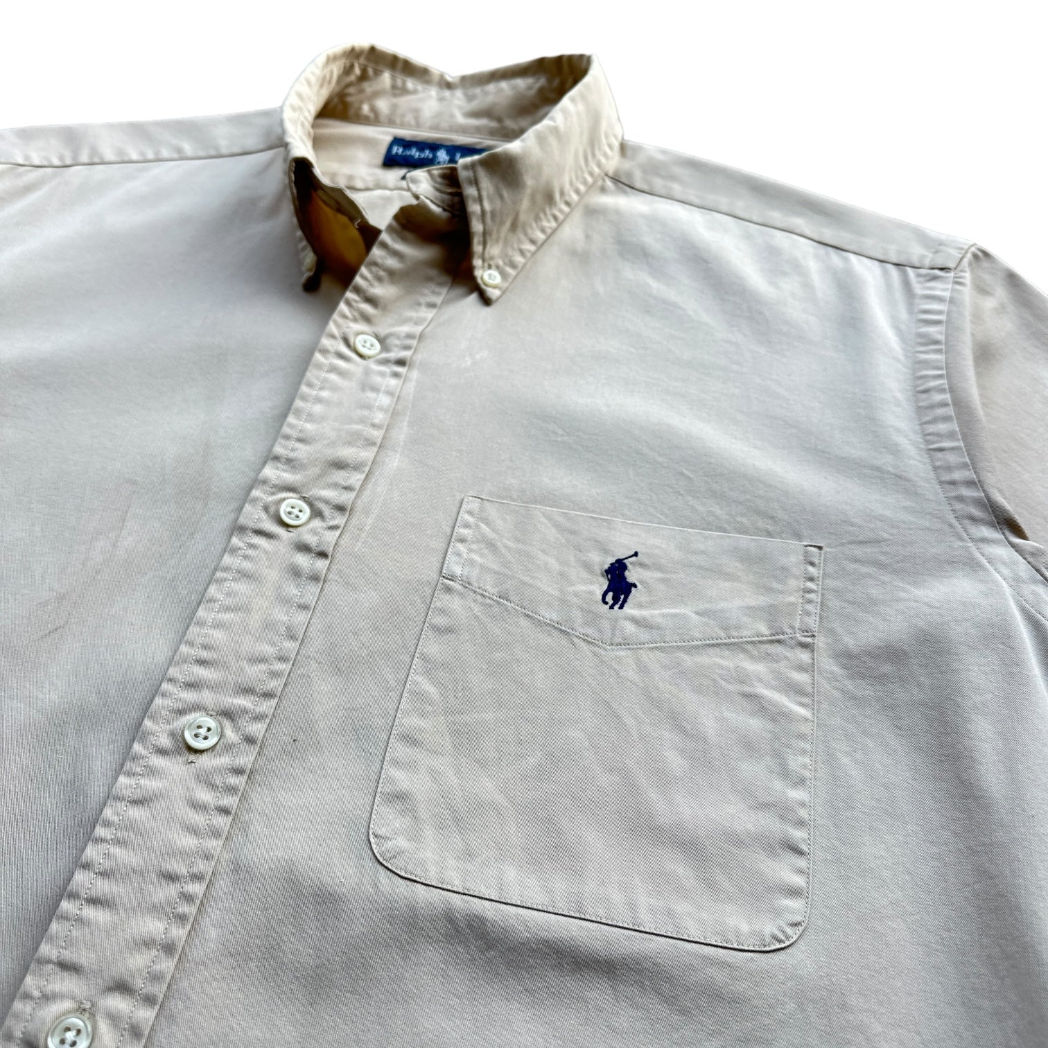 90s Polo Ralph Lauren button down short sleeve pocket shirt large – Vintage Sponsor 90s Polo Ralph Lauren button down short sleeve pocket shirt large – Vintage Sponsor