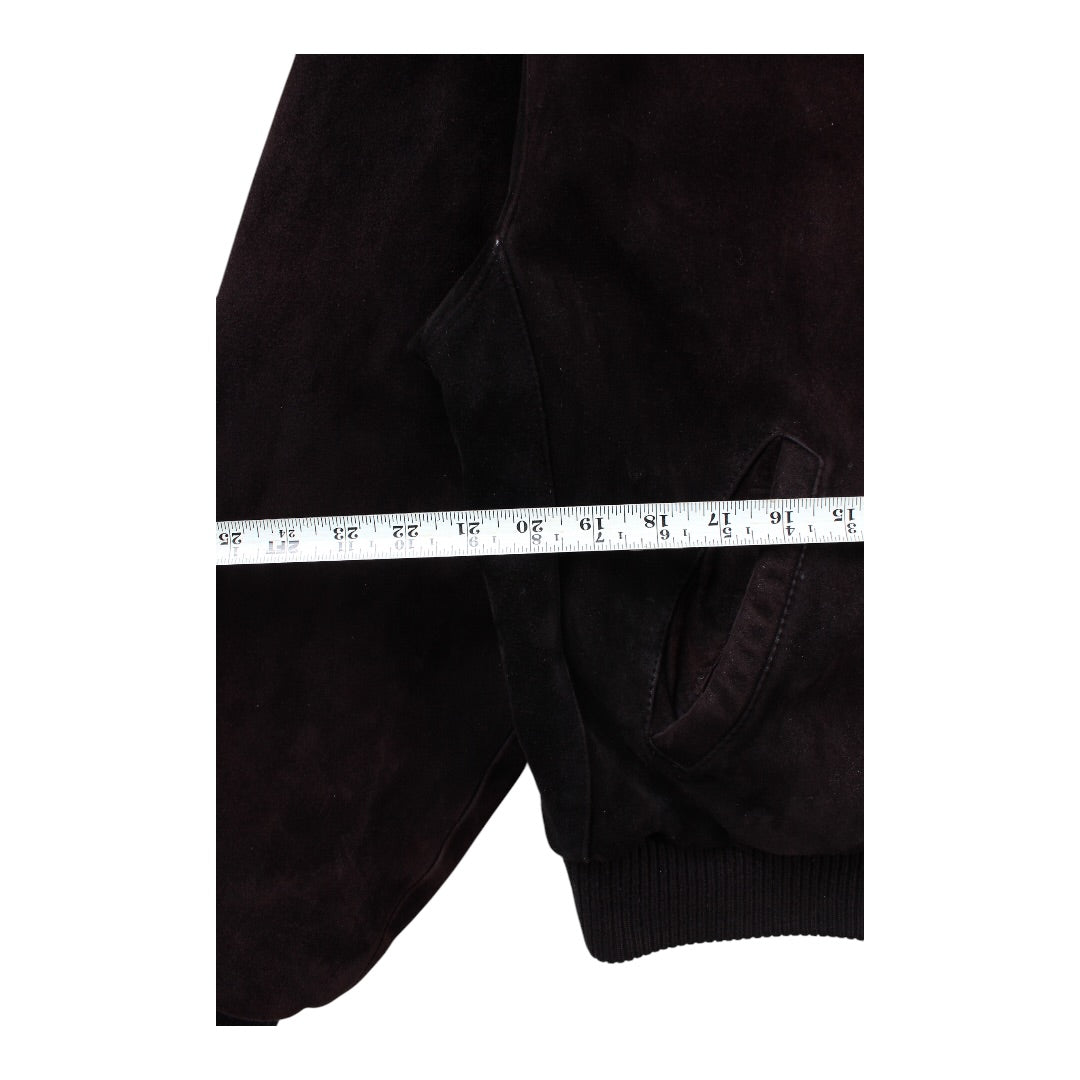 80s Phantom of the opera suede jacket cast and crew M/L