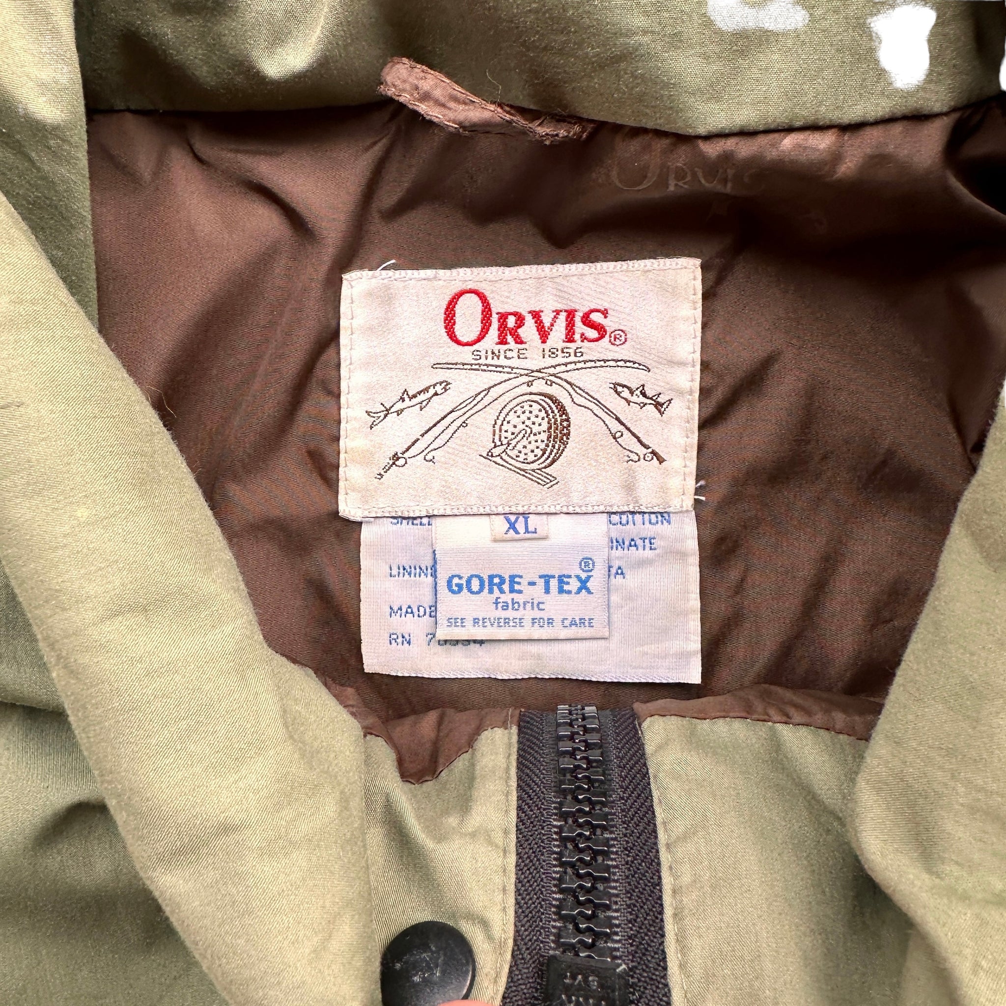 1985 Orvis goretex rain jacket XL