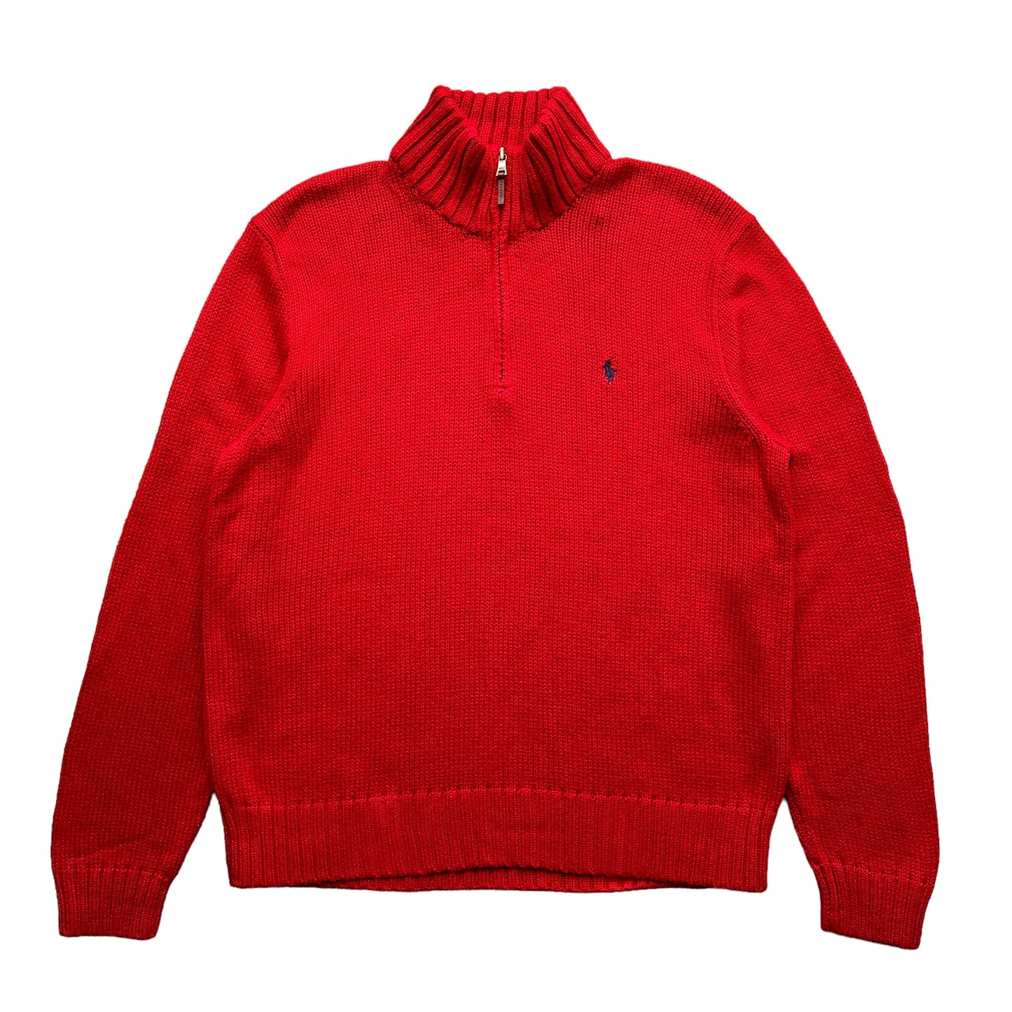 Polo ralph lauren cotton 1/4 zip XL