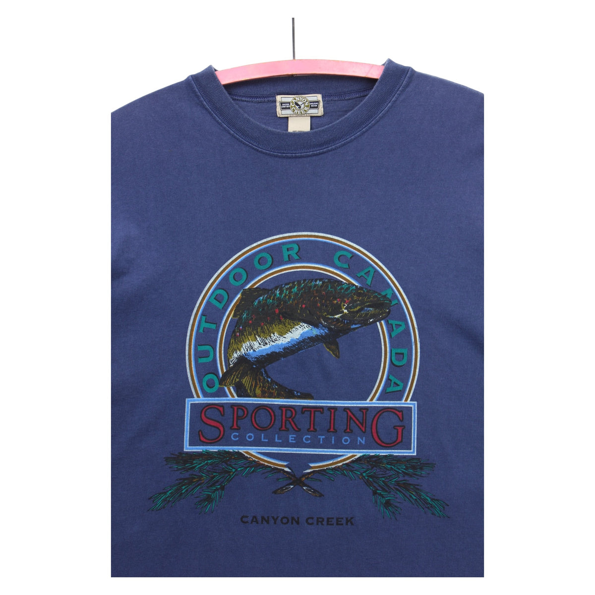 Brook trout outdoor canada canyon creek tee XL