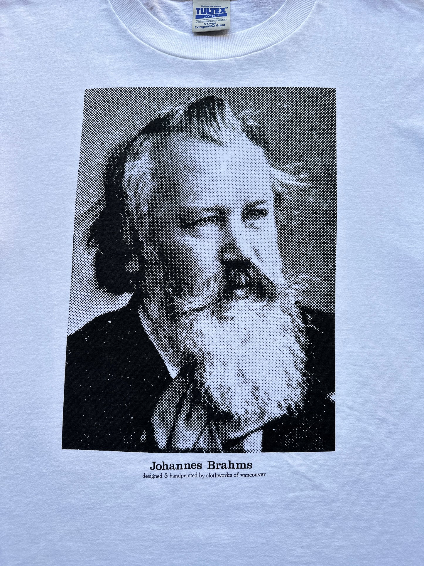 90s Johannes Brahms tee XL