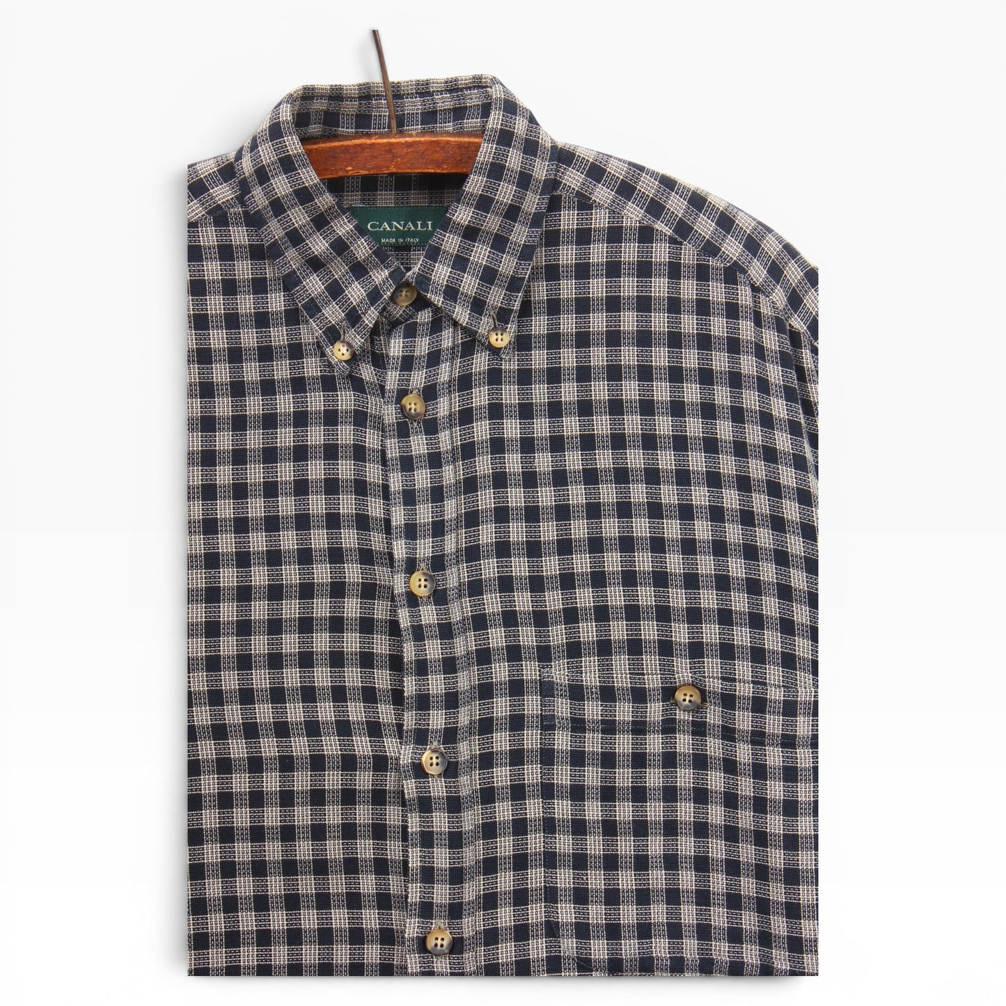 Canali light cotton shirt medium