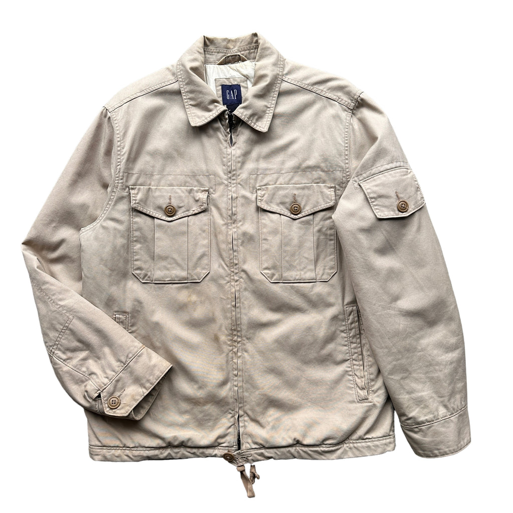 2004 Gap military style cotton jacket large