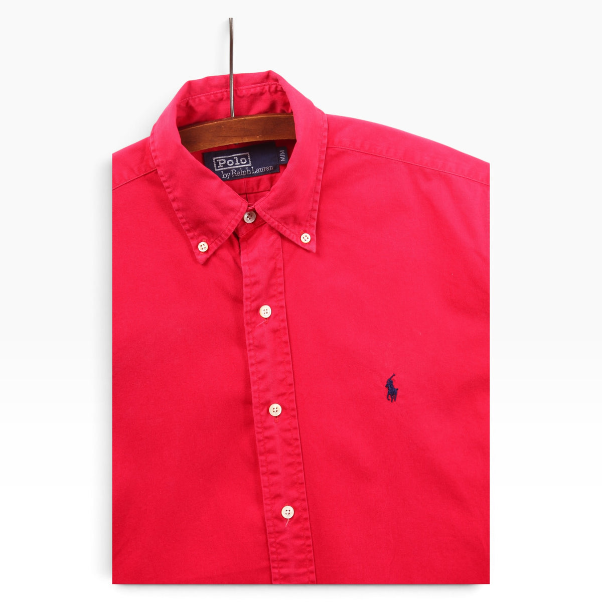 90s Polo Ralph Lauren thick cotton button up medium