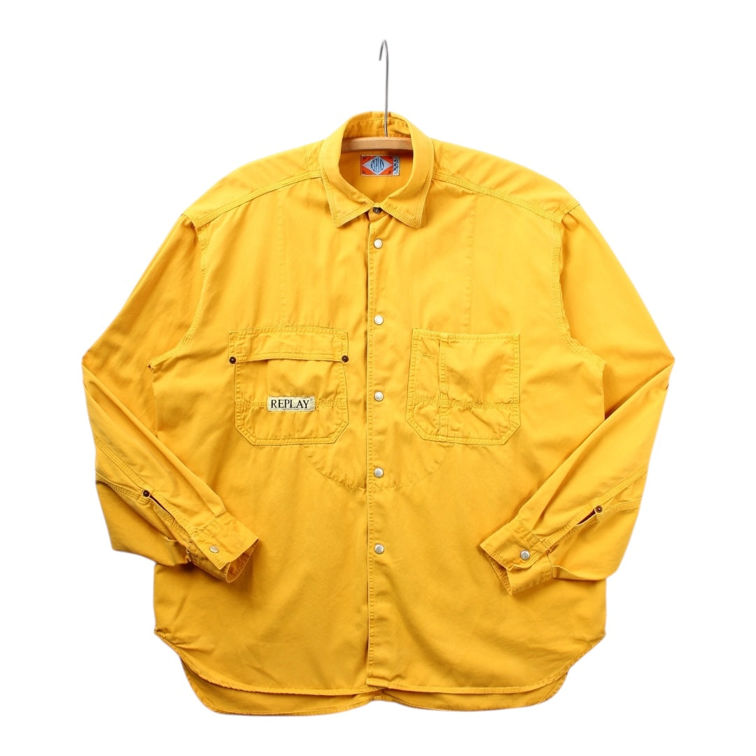 Replay Made in italy🇮🇹 cotton shirt XL