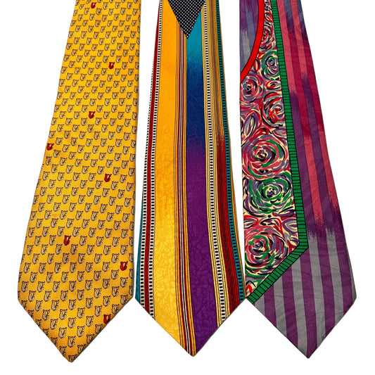 90s Versace ties