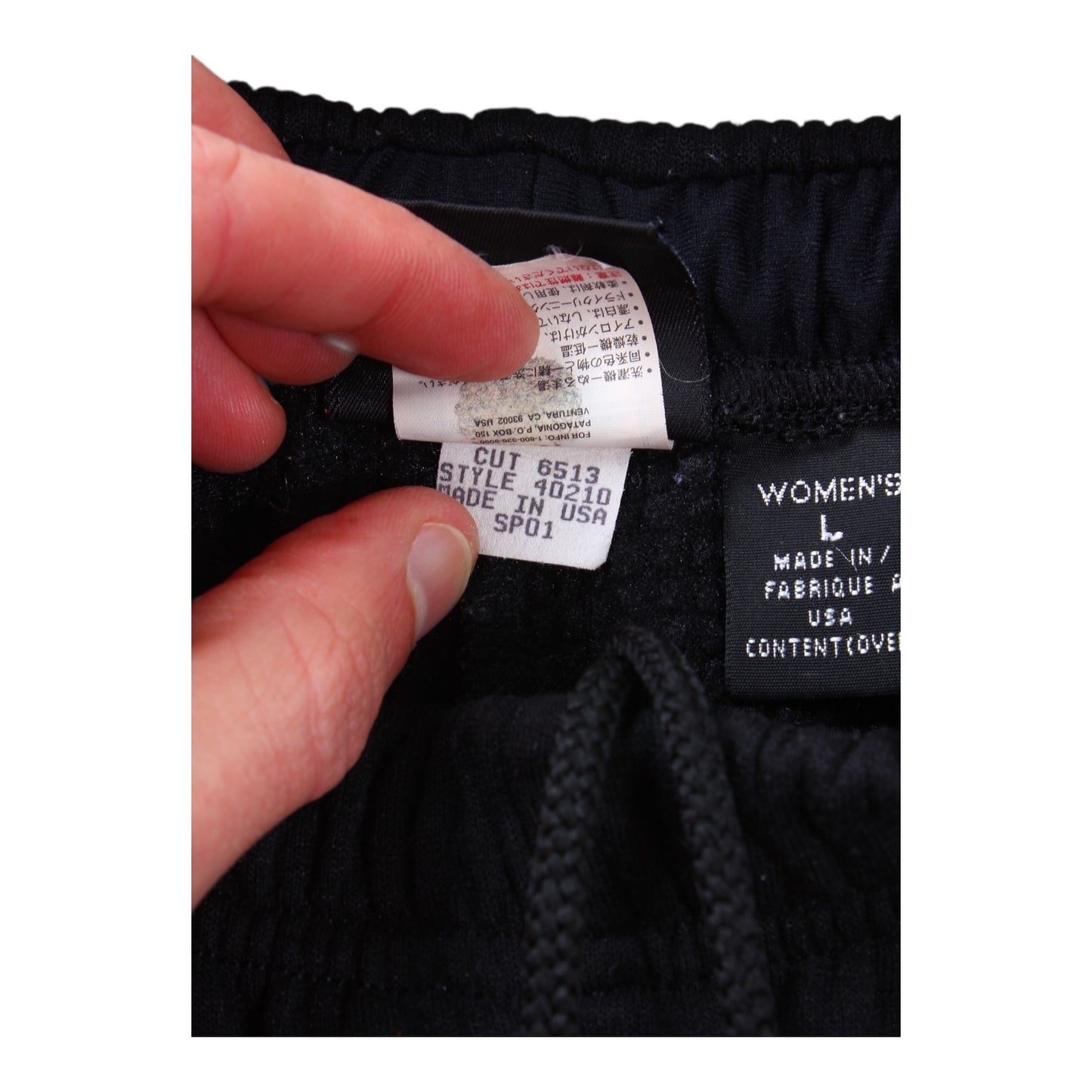 2001 Patagonia regulator grid fleece pant large