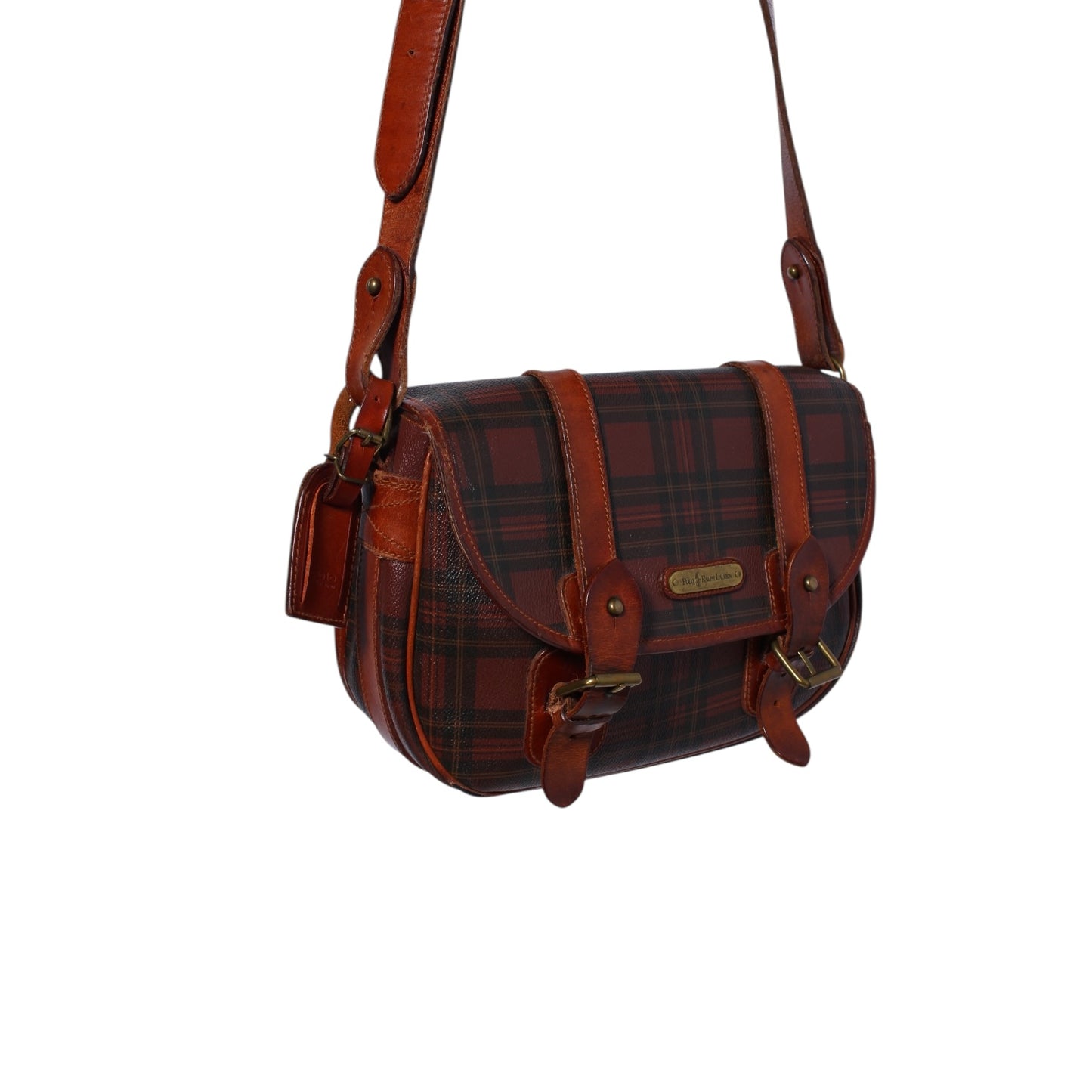 80s Polo Ralph Lauren leather bag