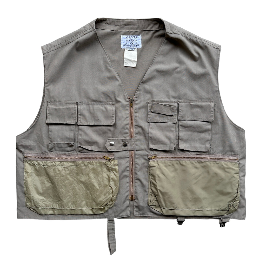 70s Orvis Fishing vest XL