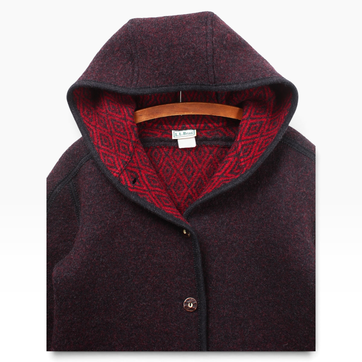 LL Bean wool coat XS