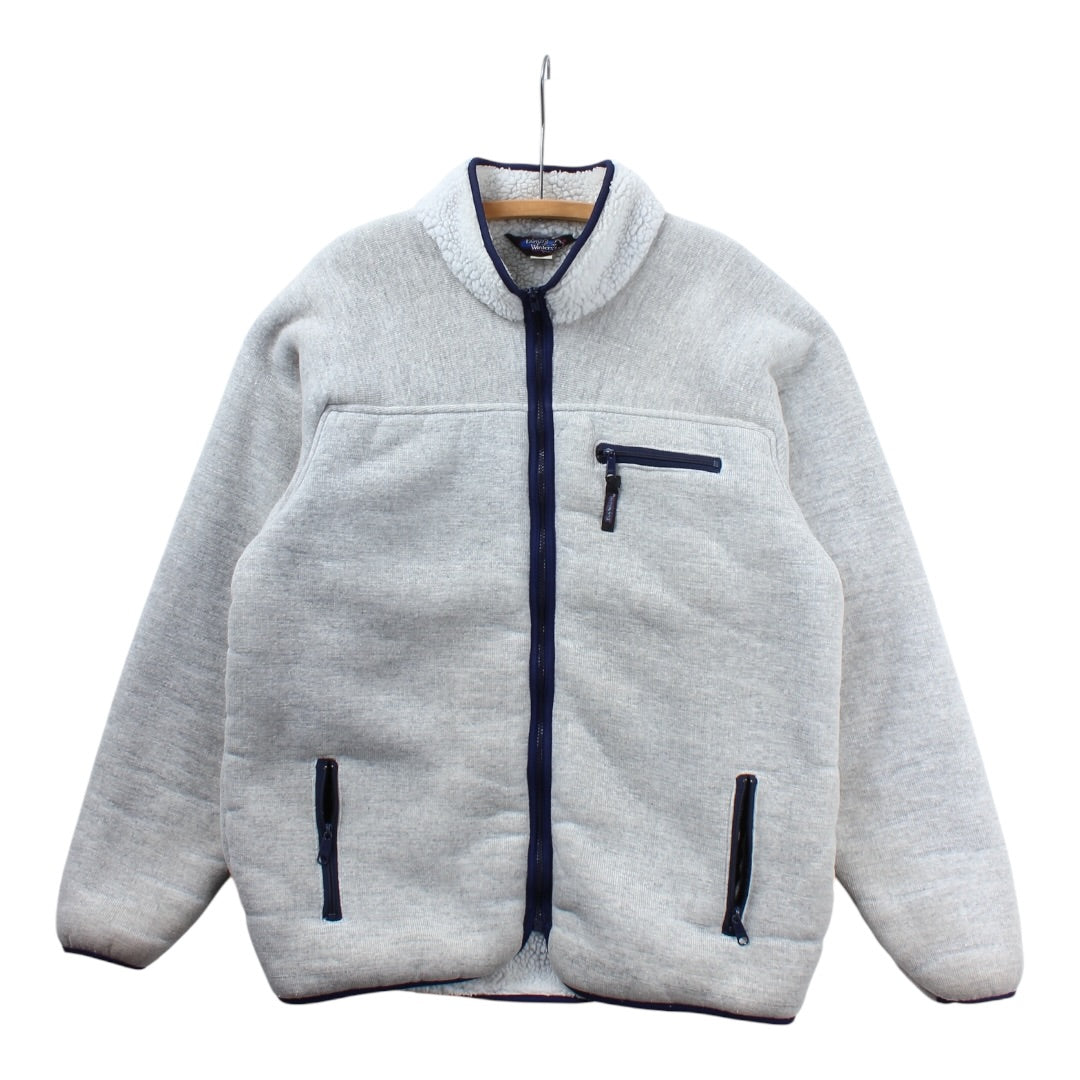 80s Early winters reverse deep pile fleece XXL