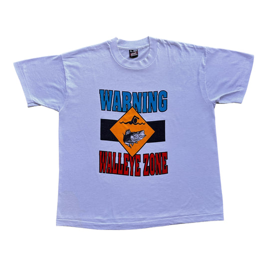 90s Walleye zone tee - Extra Large