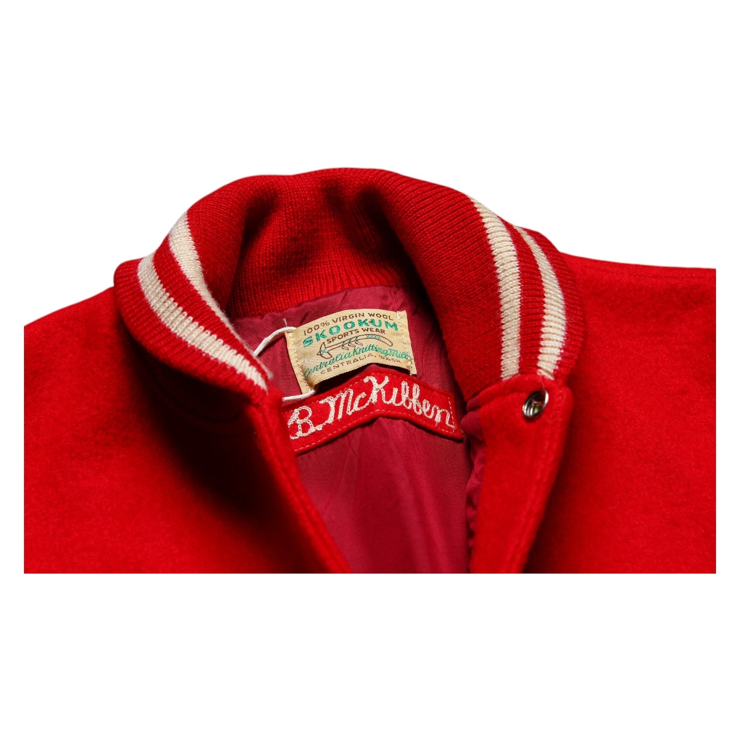 1961 Letterman jacket large skookum sportswear