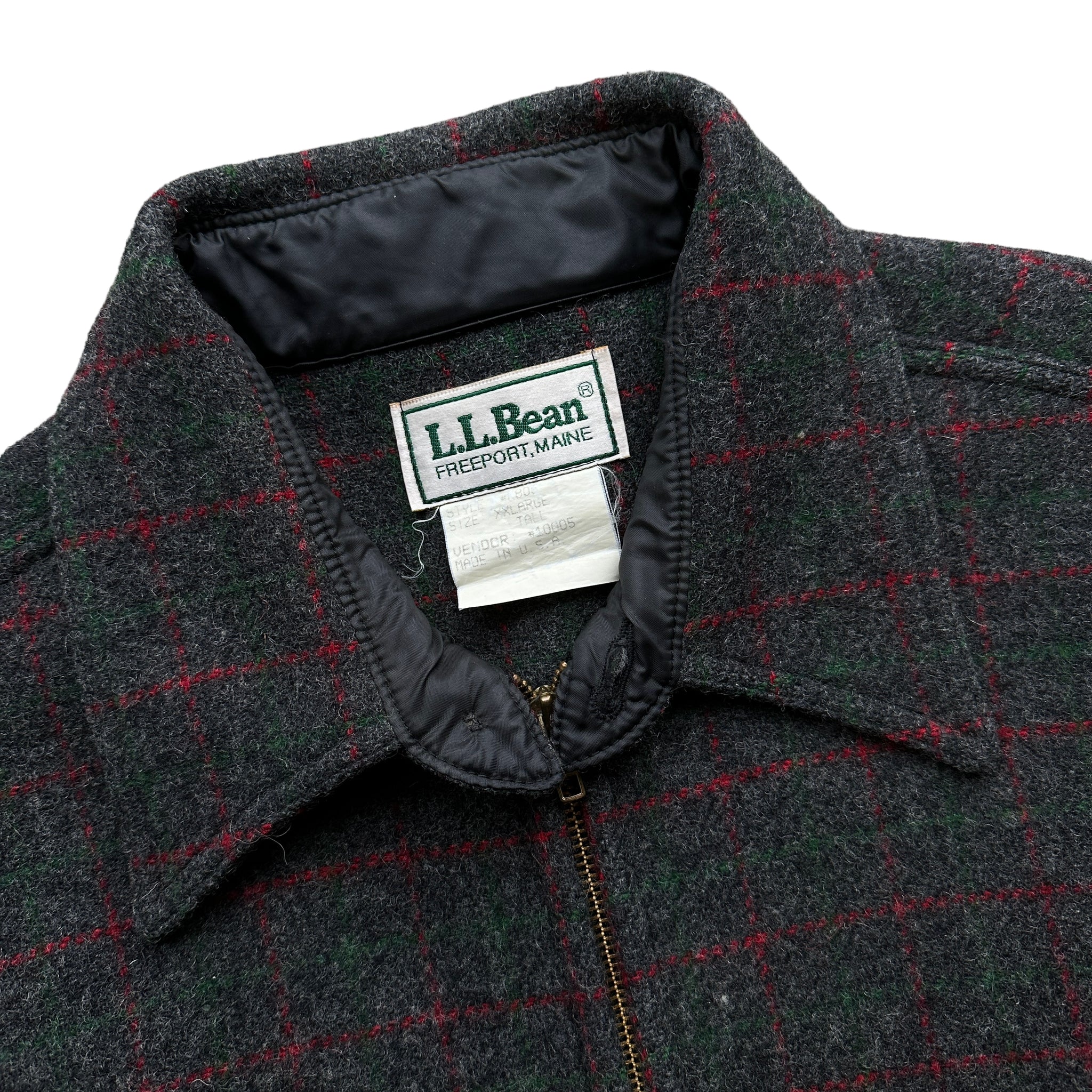 80s LL Bean wool guide jacket XXL/Tall