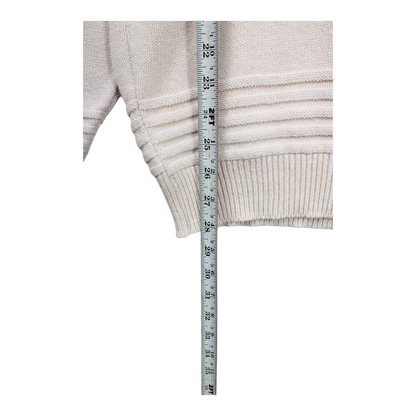 80s ZIPPO cotton sweater XL