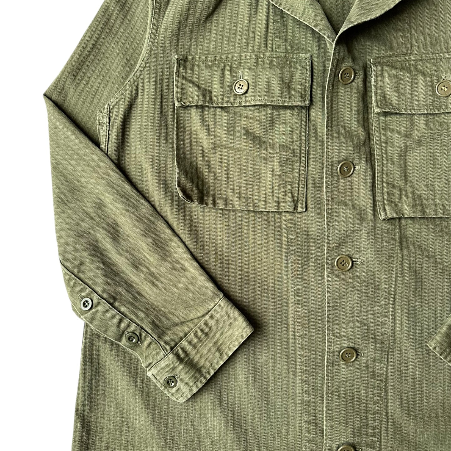 1970 HBT military shirt Medium