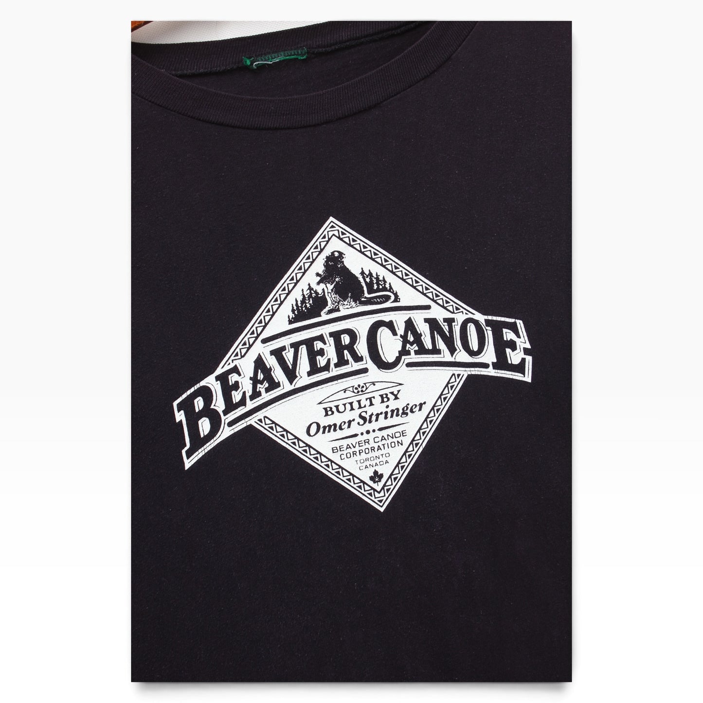 90s Beaver canoe omer stringer tee XL