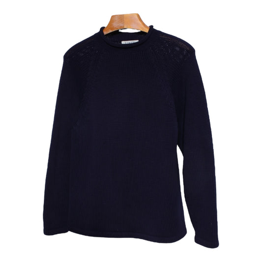 90s J crew rollneck cotton sweater small