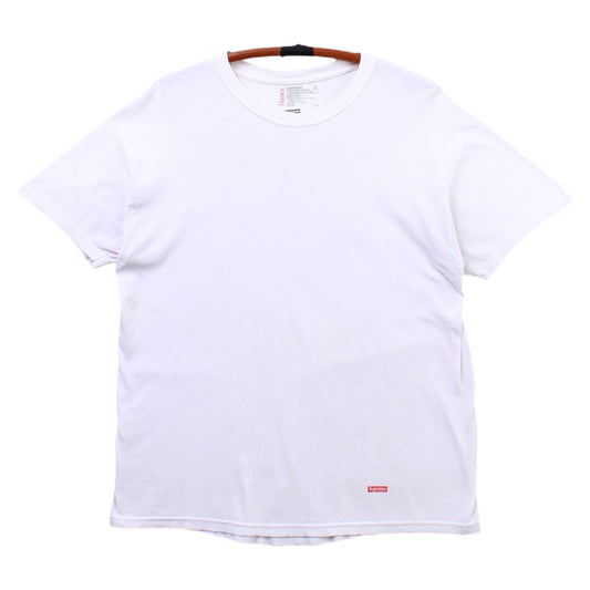 Supreme hanes blank tee medium