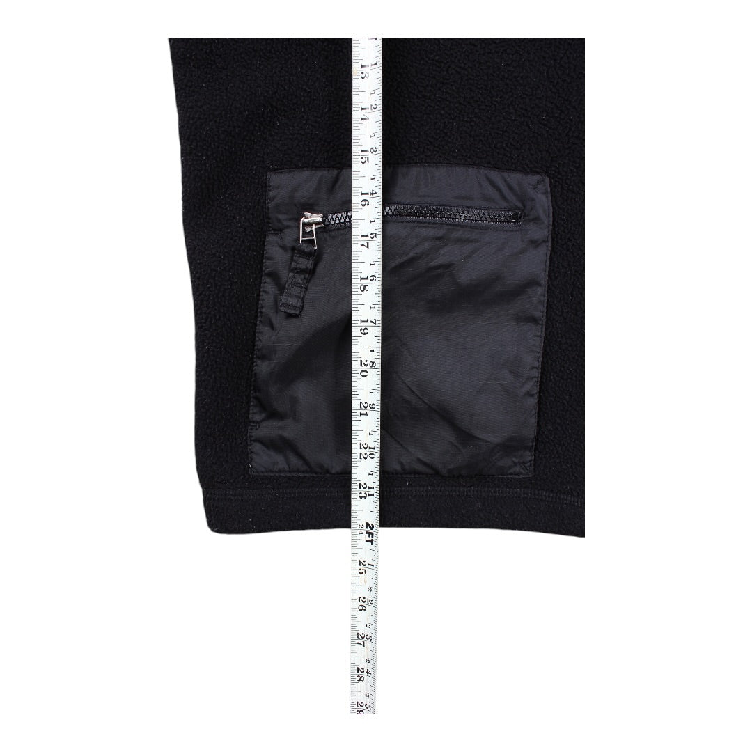 2000s Roots hooded fleece vest large