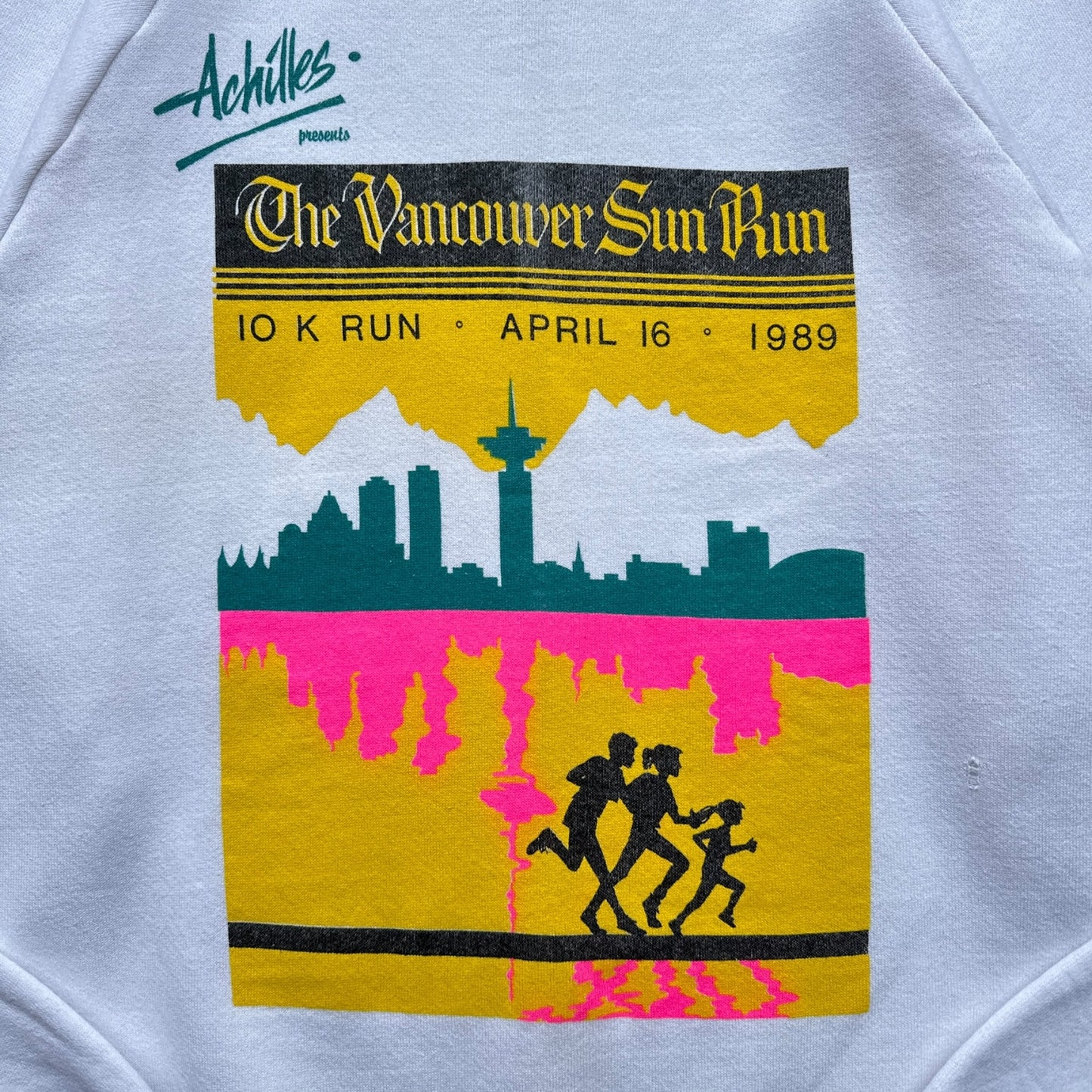 1989 Vancouver sun run crewneck medium