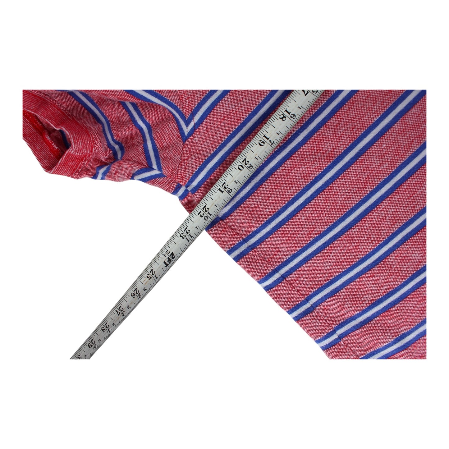 90s Gap pique pocket striped tee large