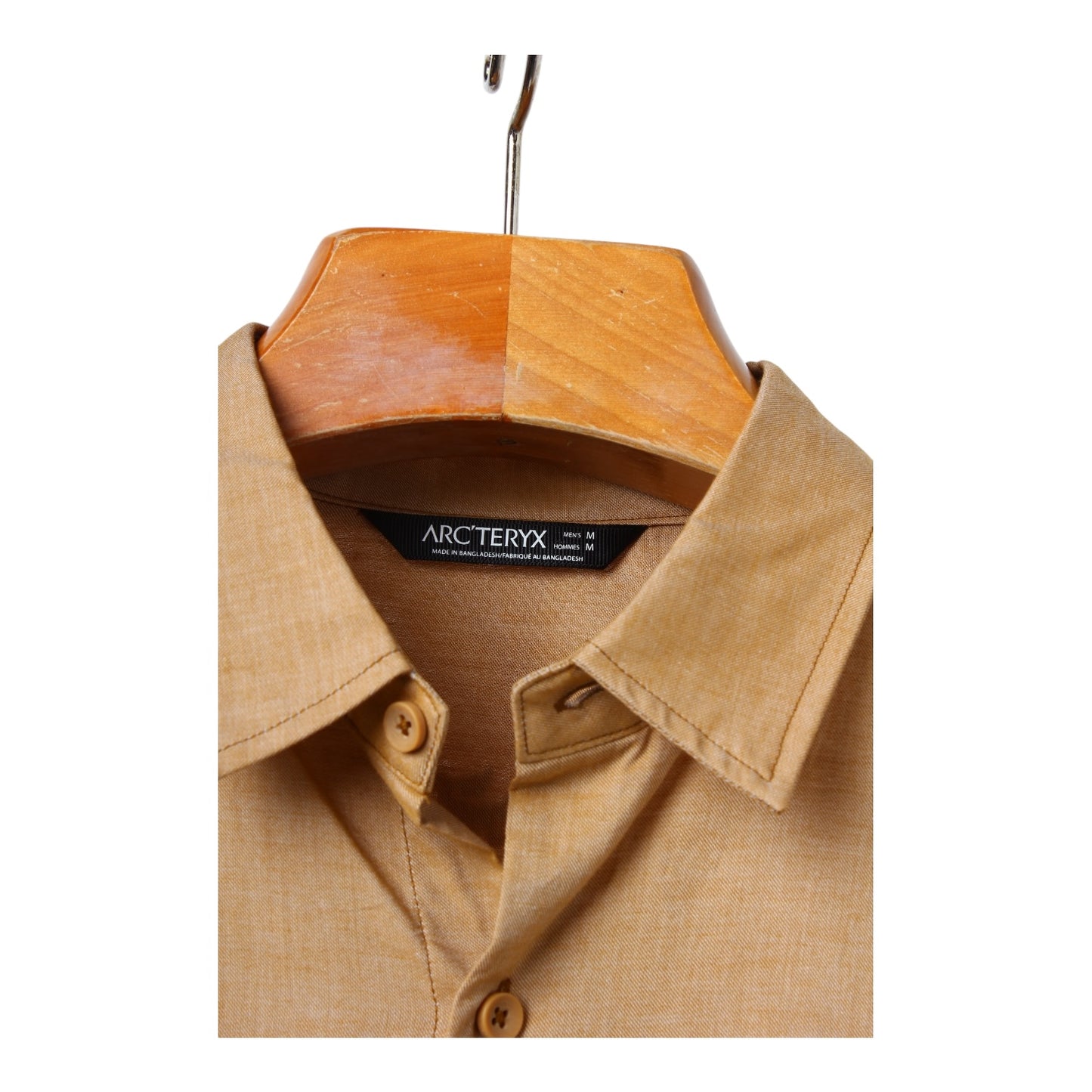 2012 Arc’teryx button up cotton shirt medium