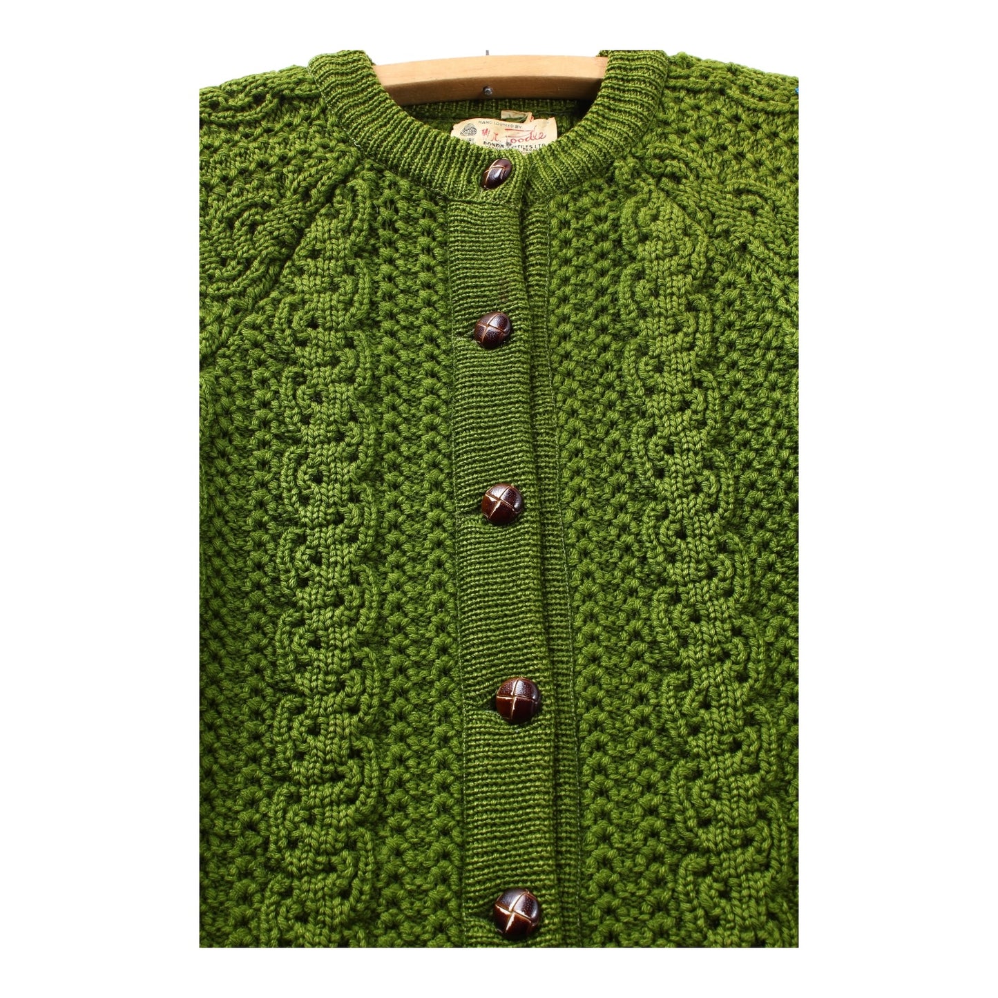 60s Mr poodle wool sweater small