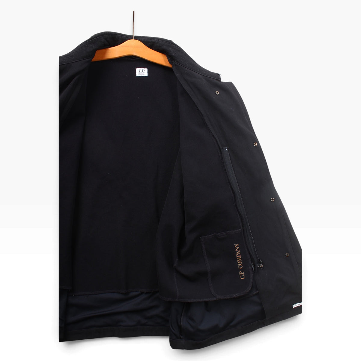 80s CP company black jacket XL