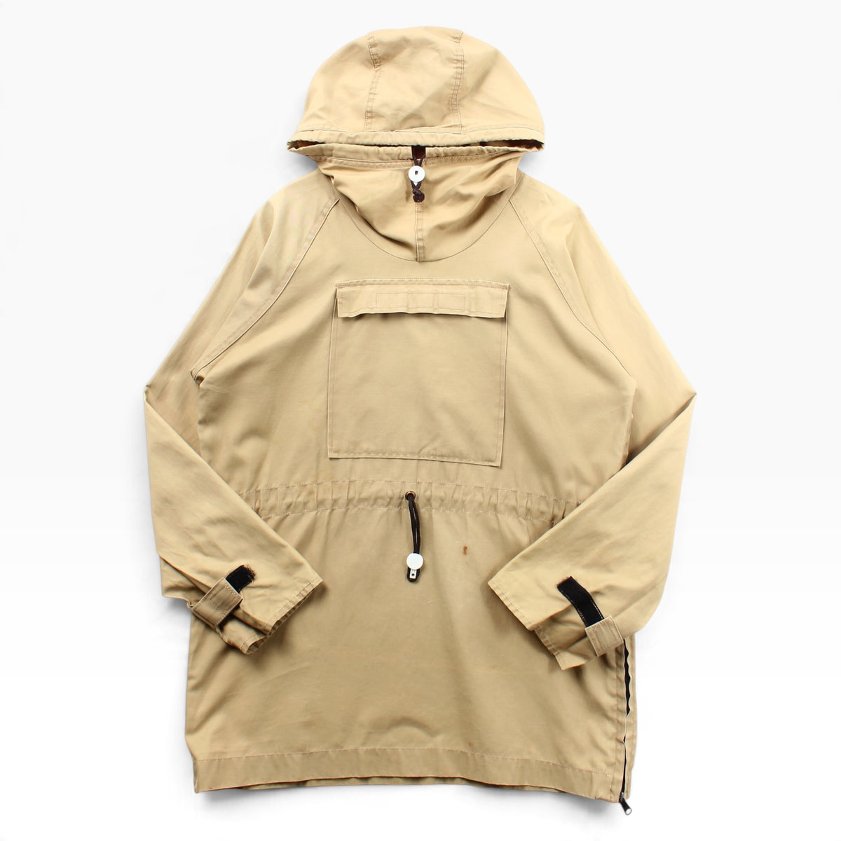 80s Anorak smock pullover large