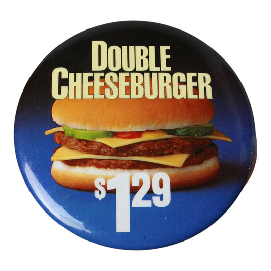 80s Mcdonald’s Pin double cheese 1.29