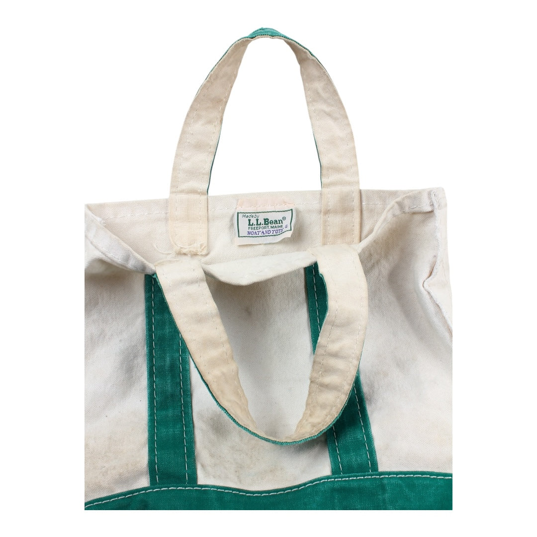 80s LL Bean boat and tote mini