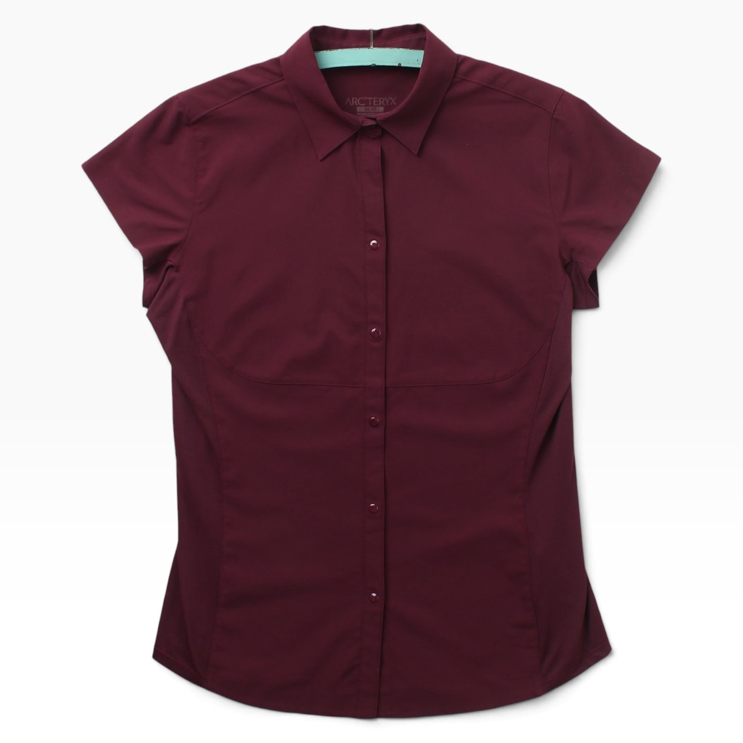 2010 Arc’teryx short sleeve women’s snap button shirt Small