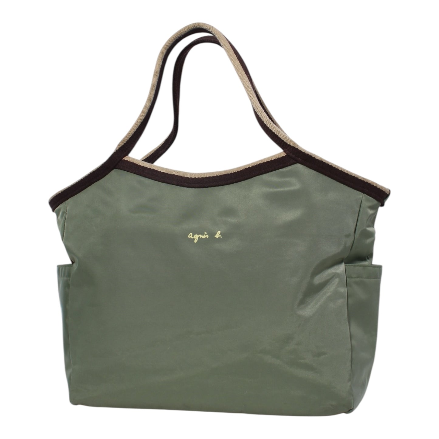 Agnes b voyage tote purse made in japan