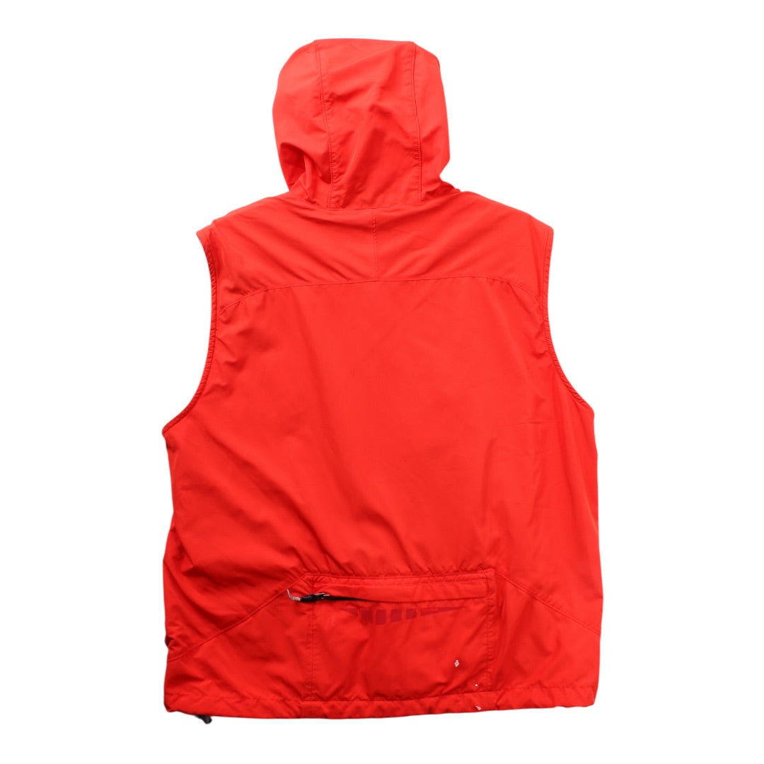 2000s Gap hooded vest large