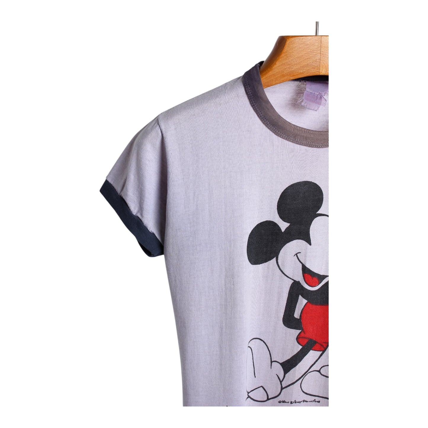 70s mickey mouse tee small