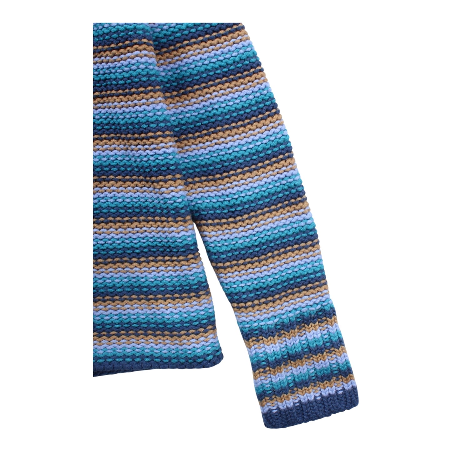 2001 Gap chunky turtleneck rainbow M/L