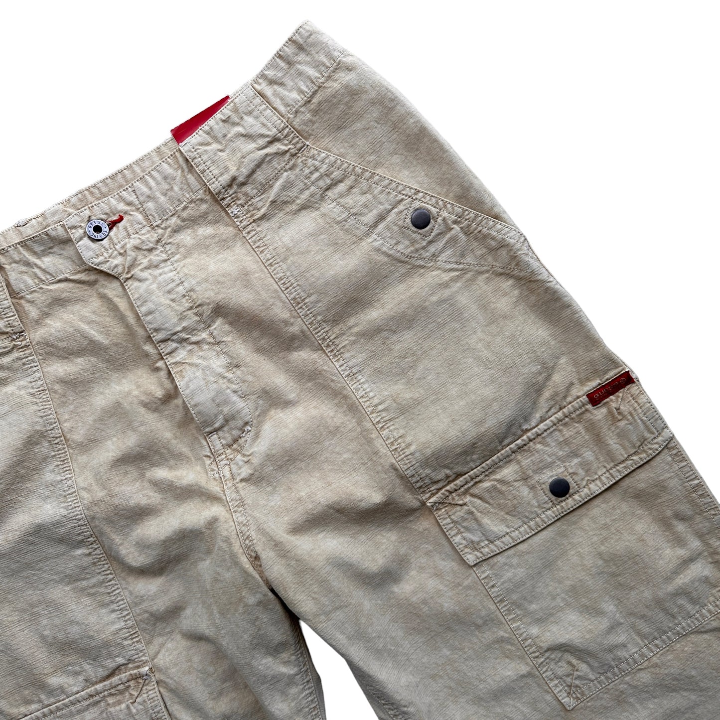 Y2K GUESS baggy cargos cotton pants 36/32