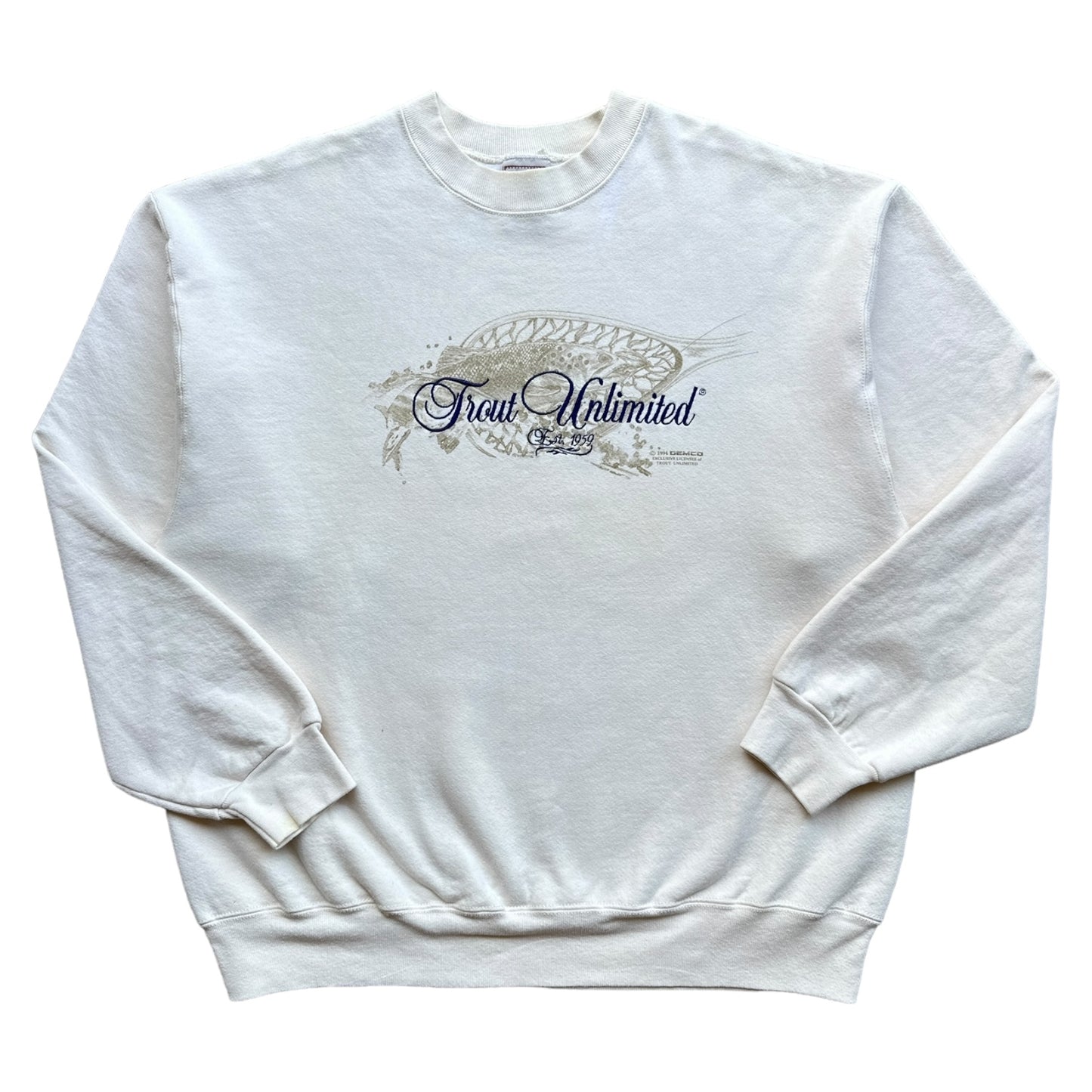 1994 Trout Unlimited crewneck XL